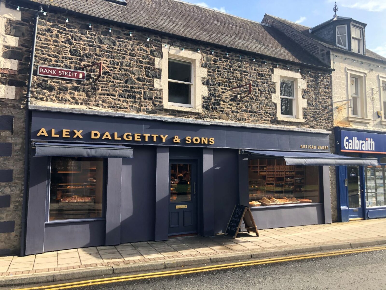 Alex Dalgetty Bakery Shop, Galashiels